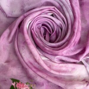 Lilac Silk Saree - Image 2