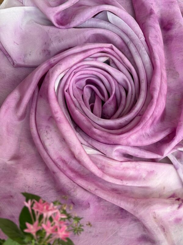 Lilac Silk Saree