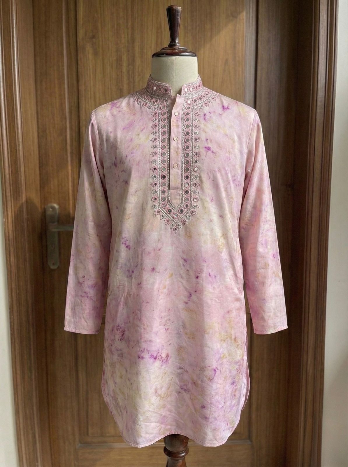 Men’s Cotton Silk Kurta - Image 1