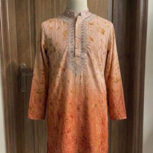 Men’s Cotton Silk Kurta - Image 2